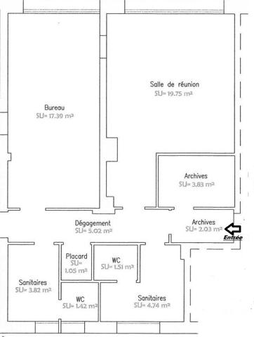 Appartement à vendre 4 pièces 61 m² Dieppe