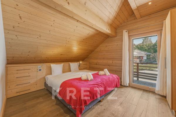 MEGEVE centre: Chalet de charme et potentiel d'extension exceptionnel