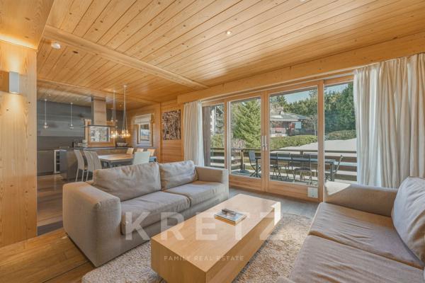 MEGEVE centre: Chalet de charme et potentiel d'extension exceptionnel