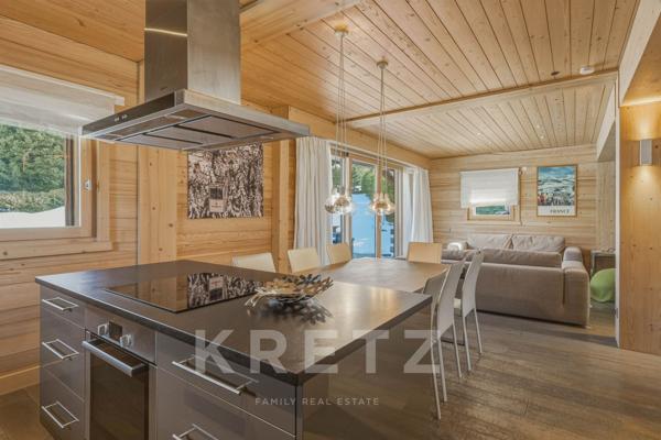 MEGEVE centre: Chalet de charme et potentiel d'extension exceptionnel