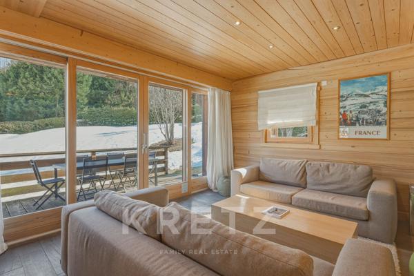 MEGEVE centre: Chalet de charme et potentiel d'extension exceptionnel