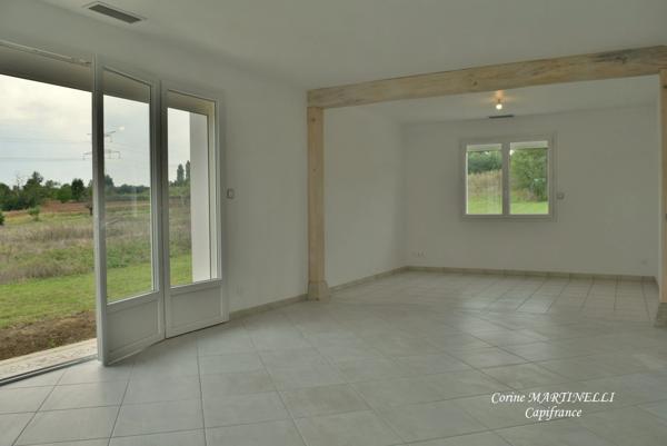 A louer, Astaffort, maison 3 chambres, jardin, garage