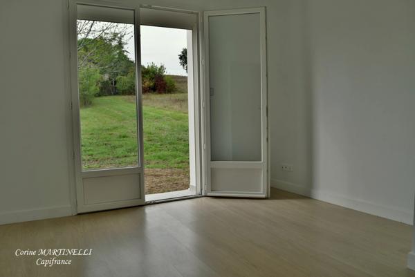 A louer, Astaffort, maison 3 chambres, jardin, garage
