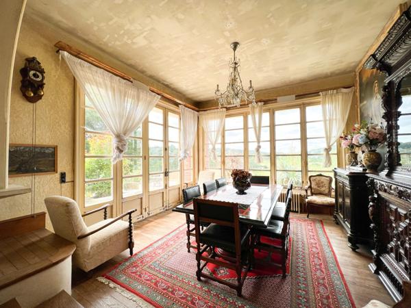 Dpt Orne (61), à vendre LONLAY L'ABBAYE propriete P13 de 300 m² - Terrain de 11 500 m²