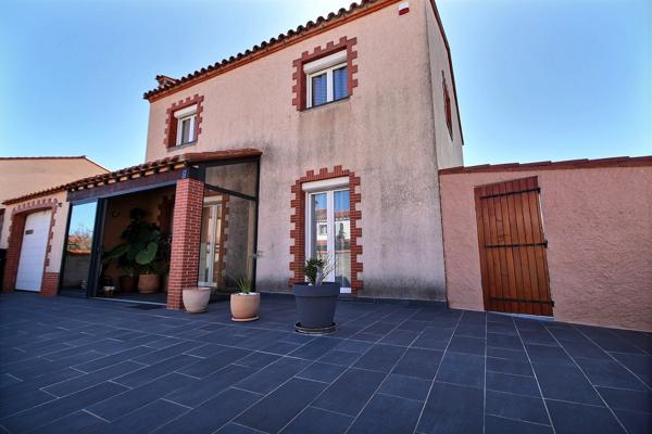 SALEILLES - A VENDRE - VILLA 3 FACES TYPE F4 DE 129 M² ENV EN R+1 AVEC PSICINE ET GARAGE.