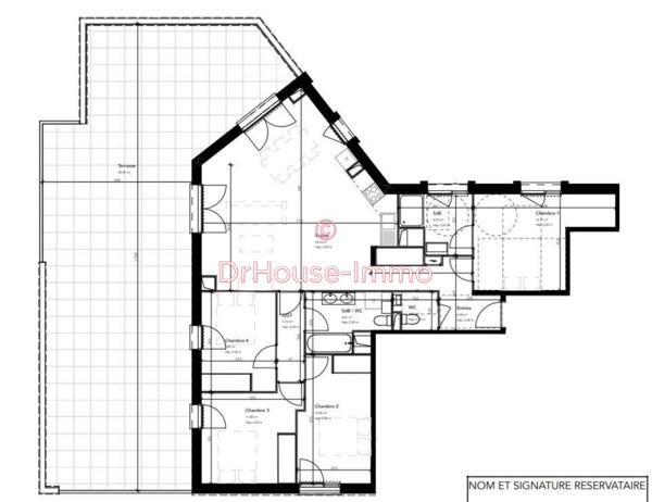 Appartement à vendre 5 pièces de 109 m²