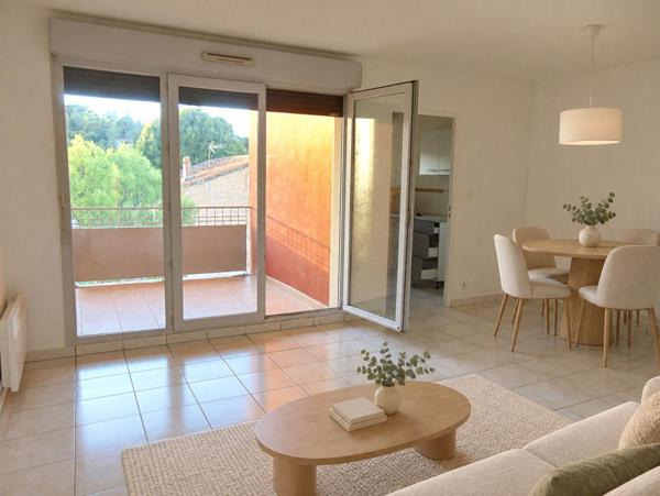 Appartement T3 à Pompertuzat - 59 m² avec terrasse et 2 parkings