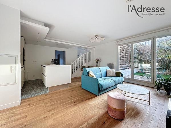 NANTERRE-PUTEAUX/ Avenue Félix Faure - Maison 4 pièces - 3 Extérieurs- 1 Parking