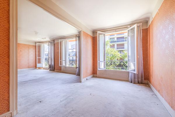 Paris 11 ème – Grand 128 m² Art Déco à réinventer – Copropriété à revenus locatifs