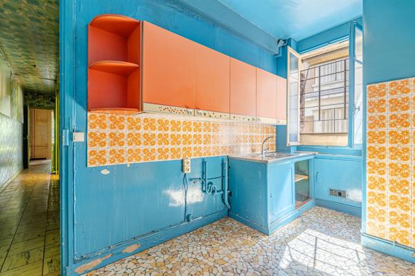 Paris 11 ème – Grand 128 m² Art Déco à réinventer – Copropriété à revenus locatifs