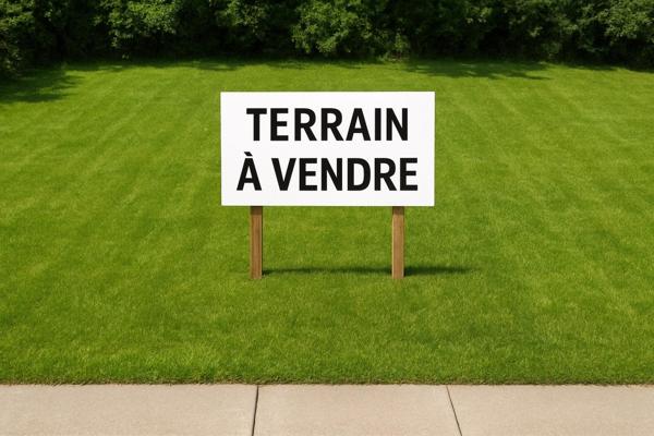Terrain constructible de 1152m2 Moustey