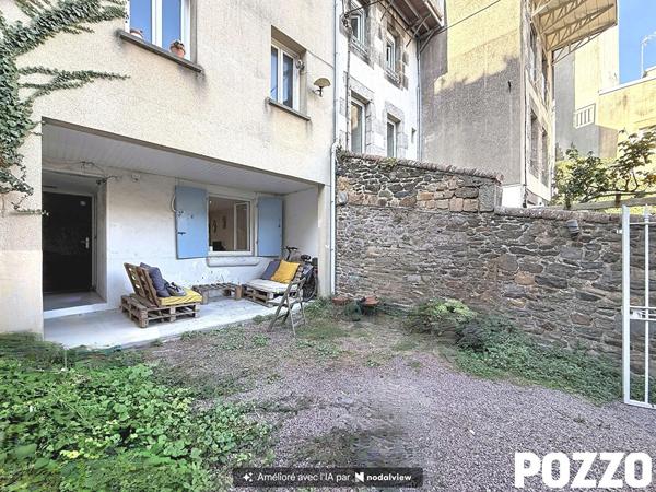 Appartement Granville 1 pièce 21.85 m2 Courette et terrasse GRANVILLE