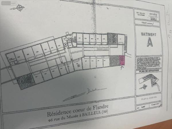 Garage - Parking à vendre à Bailleul dans le Nord (59270), ref : F30287