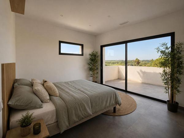 Villa contemporaine 5 pièces 150m²  Piscine chauffée - Garage - Vue panoramique