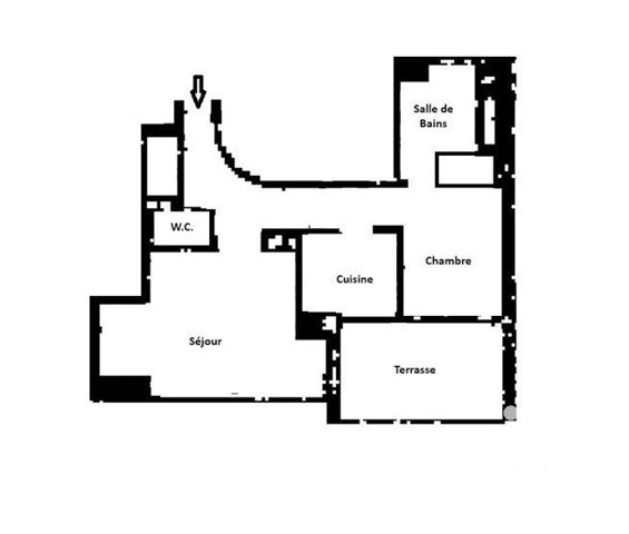 Appartement 2 pièces de 63 m² à Boulogne-Billancourt (92100)