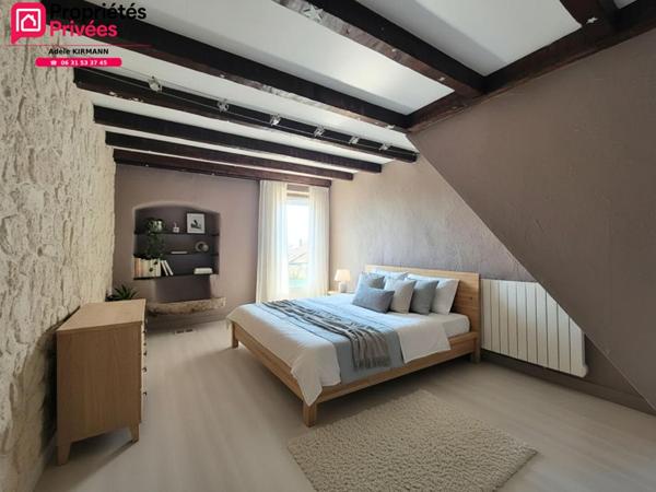 À vendre Collonges 01550 - Maison en pierre rénovée 4 chambres avec jardin et garage