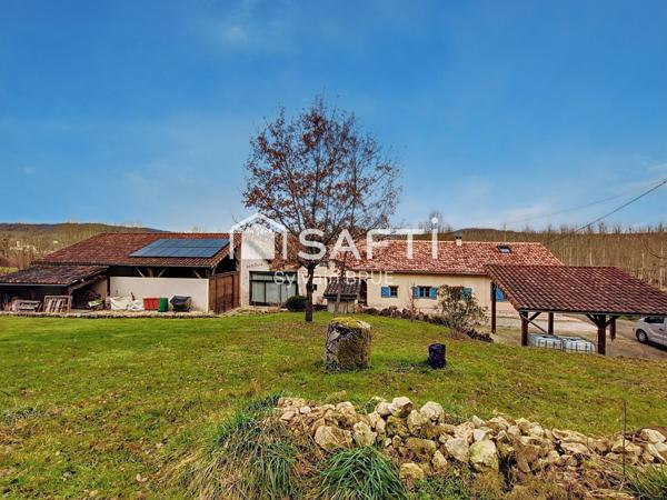 Propriété T6, plain pied 185m² env.