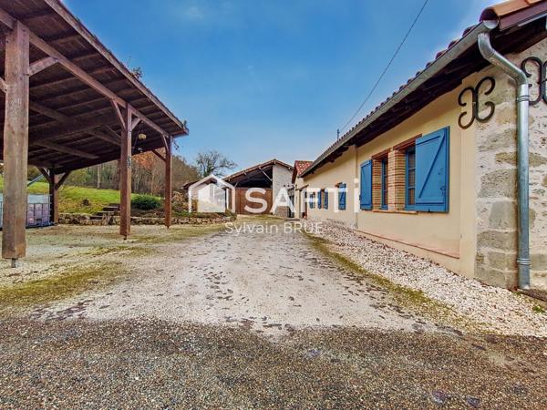 Propriété T6, plain pied 185m² env.