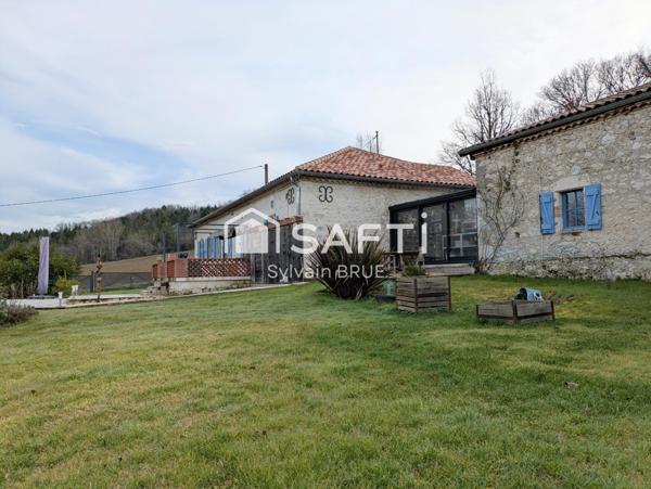 Propriété T6, plain pied 185m² env.