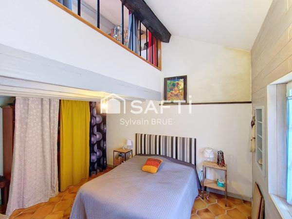 Propriété T6, plain pied 185m² env.