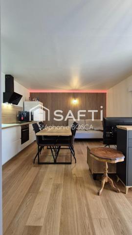 T2 MEUBLÉ, RÉNOVÉ, CLIMATISÉ, PRÈS DU CENTRE VILLE