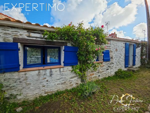 Bourgneuf-en-Retz (44580) Maison en pierre rénovée 77 m² – charme & nature à Bourgneuf-en-Retz, proche mer