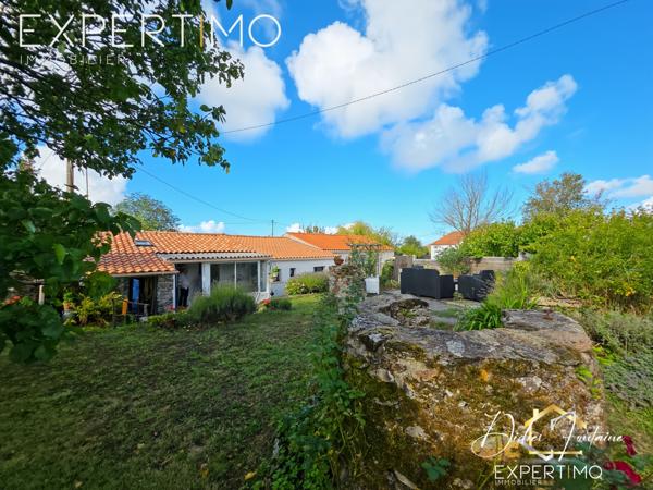 Bourgneuf-en-Retz (44580) Maison en pierre rénovée 77 m² – charme & nature à Bourgneuf-en-Retz, proche mer