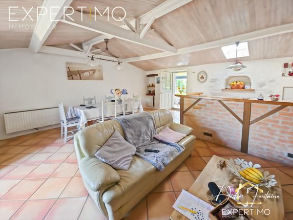 Bourgneuf-en-Retz (44580) Maison en pierre rénovée 77 m² – charme & nature à Bourgneuf-en-Retz, proche mer