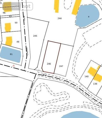 Terrain à Batir à vendre à Mozé-sur-Louet dans le Maine-et-Loire (49610), ref : 49008-96