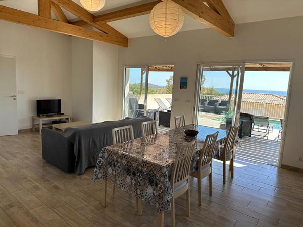 Villa T4 avec piscine VUE MER - LECCI (20137) - CORSE DU SUD - FRANCE