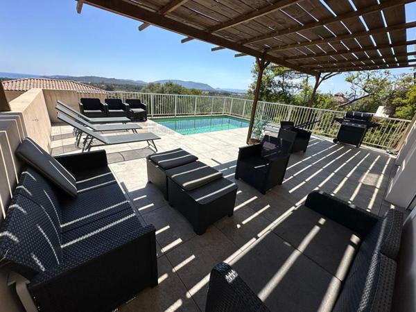 Villa T4 avec piscine VUE MER - LECCI (20137) - CORSE DU SUD - FRANCE