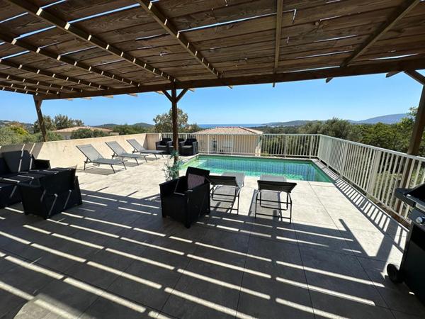 Villa T4 avec piscine VUE MER - LECCI (20137) - CORSE DU SUD - FRANCE