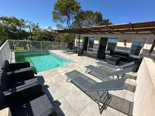 Villa T4 avec piscine VUE MER - LECCI (20137) - CORSE DU SUD - FRANCE