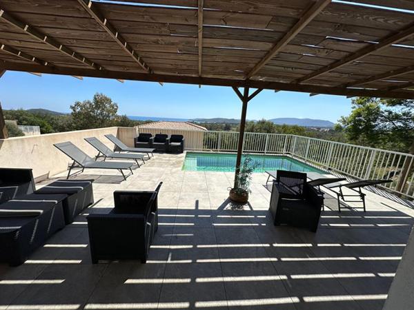 Villa T4 avec piscine VUE MER - LECCI (20137) - CORSE DU SUD - FRANCE