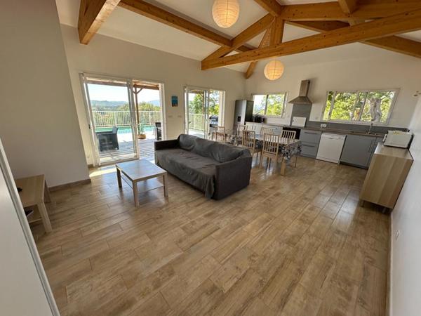 Villa T4 avec piscine VUE MER - LECCI (20137) - CORSE DU SUD - FRANCE
