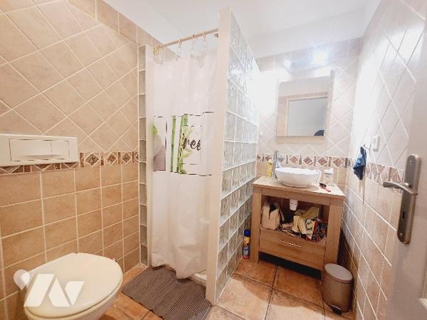 SAUZET, maison de 150m² habitable avec piscine et vaste jardin arboré.