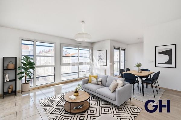 Appartement 4 pièces 86 m2 avec terrasse et garage en sous-sol