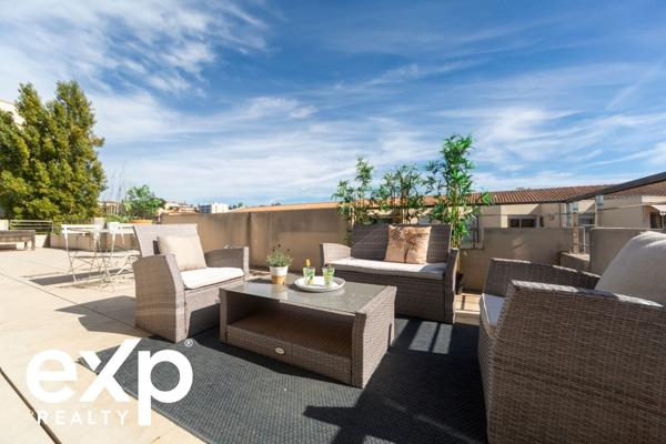 Dernier étage – Terrasse exceptionnelle de 100 m² – Vue dégagée – Pigonnet