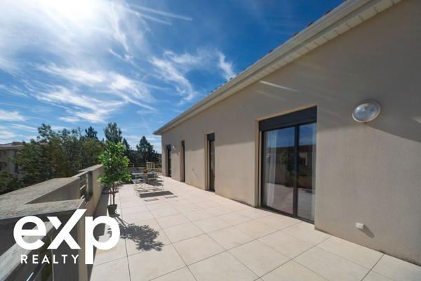 Dernier étage – Terrasse exceptionnelle de 100 m² – Vue dégagée – Pigonnet