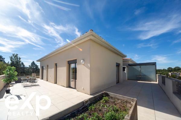 Dernier étage – Terrasse exceptionnelle de 100 m² – Vue dégagée – Pigonnet