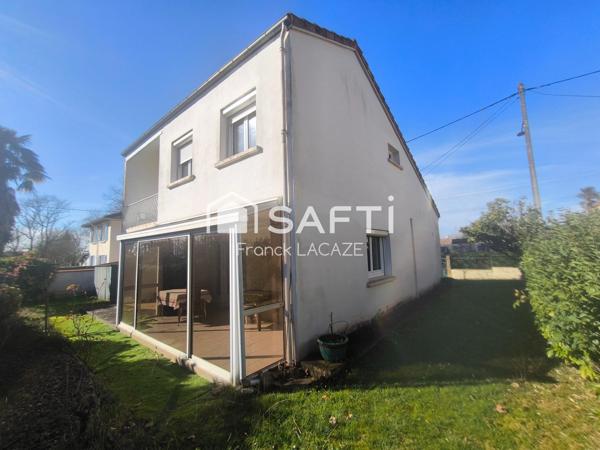 Maison familiale avec véranda plein sud – Idéale primo-accédants – Aignan (Gers)