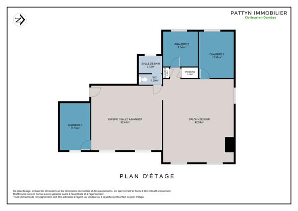 Neuville-sur-Saône (69250) Sublime T4 rénové dans un ancien couvent