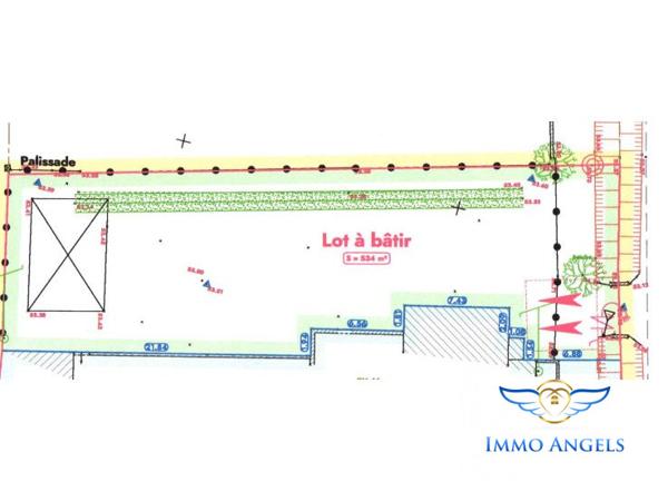 A Le Thor, terrain à bâtir, 543 m2, non viabilisé.