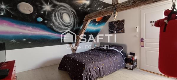 LONGÈRE DE CHARME 1840 – 204 m² – DPE C – TERRAIN 1 125 m² – COUDRES (27220)