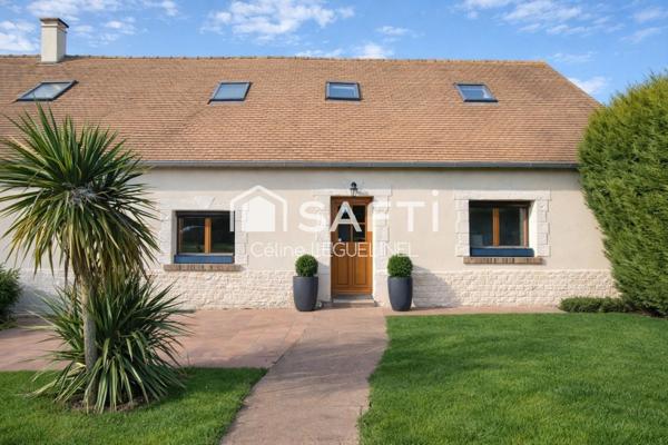 LONGÈRE DE CHARME 1840 – 204 m² – DPE C – TERRAIN 1 125 m² – COUDRES (27220)