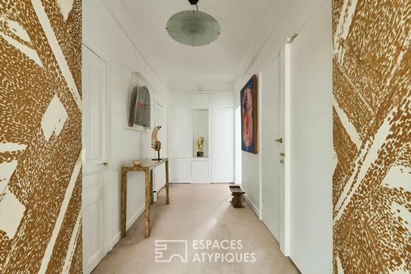 Étage noble de réception avec extérieurs – Parc Monceau