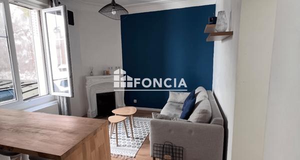 Location Appartement meublé 2 pièces 29.56 m² - Paris 75018