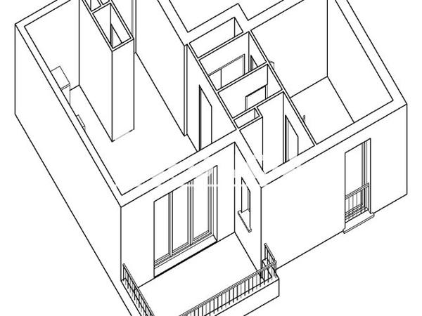 Location Appartement 2 pièces 40.4 m² - 340 ALLEE DE L'AMERIQUE LATINE Nimes 30900