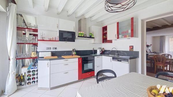 Maison de ville quartier Jacquart - type 5/6 de 130m² avec cour