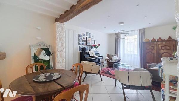Maison de ville quartier Jacquart - type 5/6 de 130m² avec cour